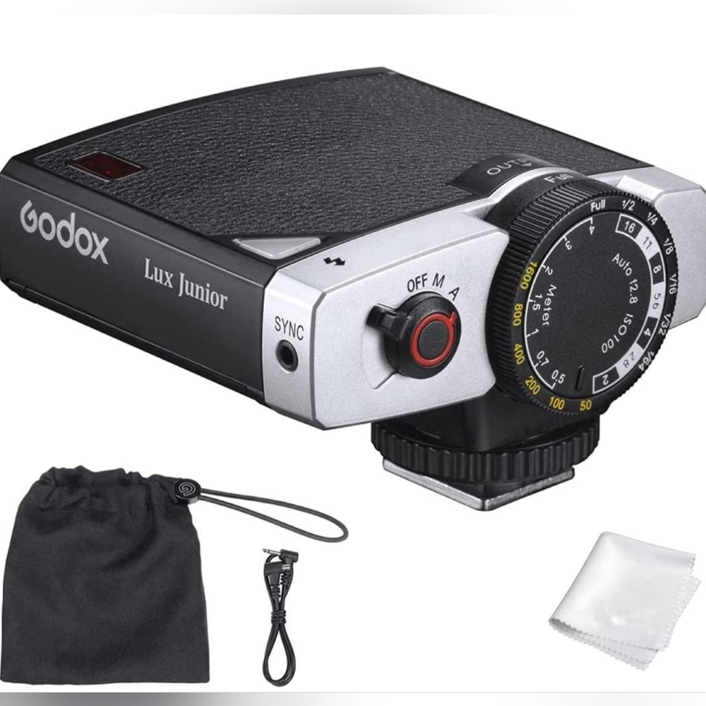 Godox Lux Junior GN12 Retro Camera Flash New